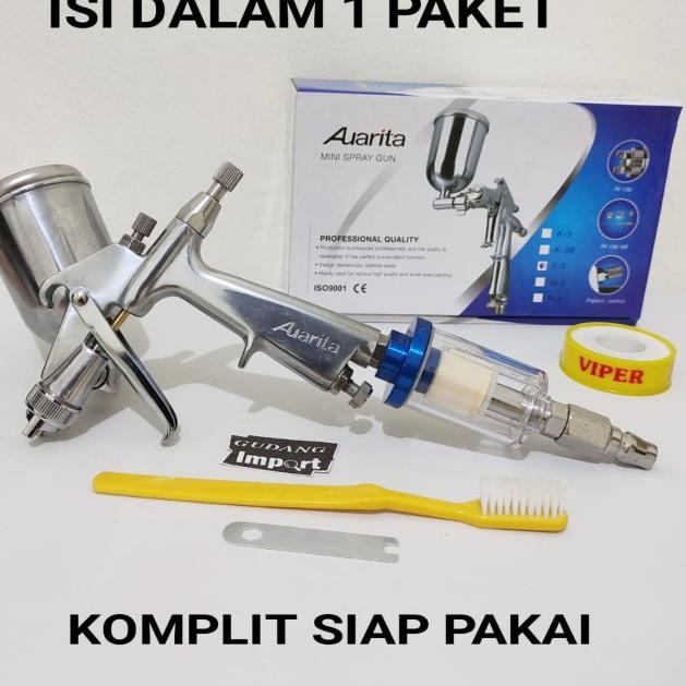 SPRAY GUN SPRAYGUN AUARITA F3 ORIGINAL 1000%