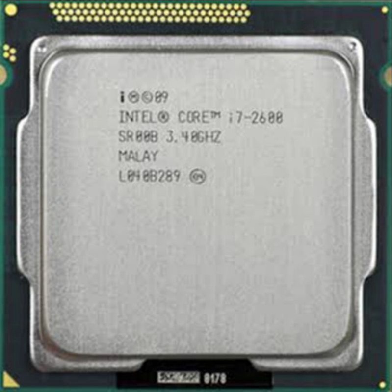 PROCESSOR INTEL CORE I7 2600 TRAY SOCKET 1155