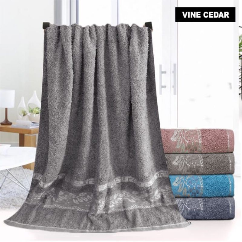 Medan Termurah Size 70x140 handuk mandi dewasa vine royal Handuk bagus import
