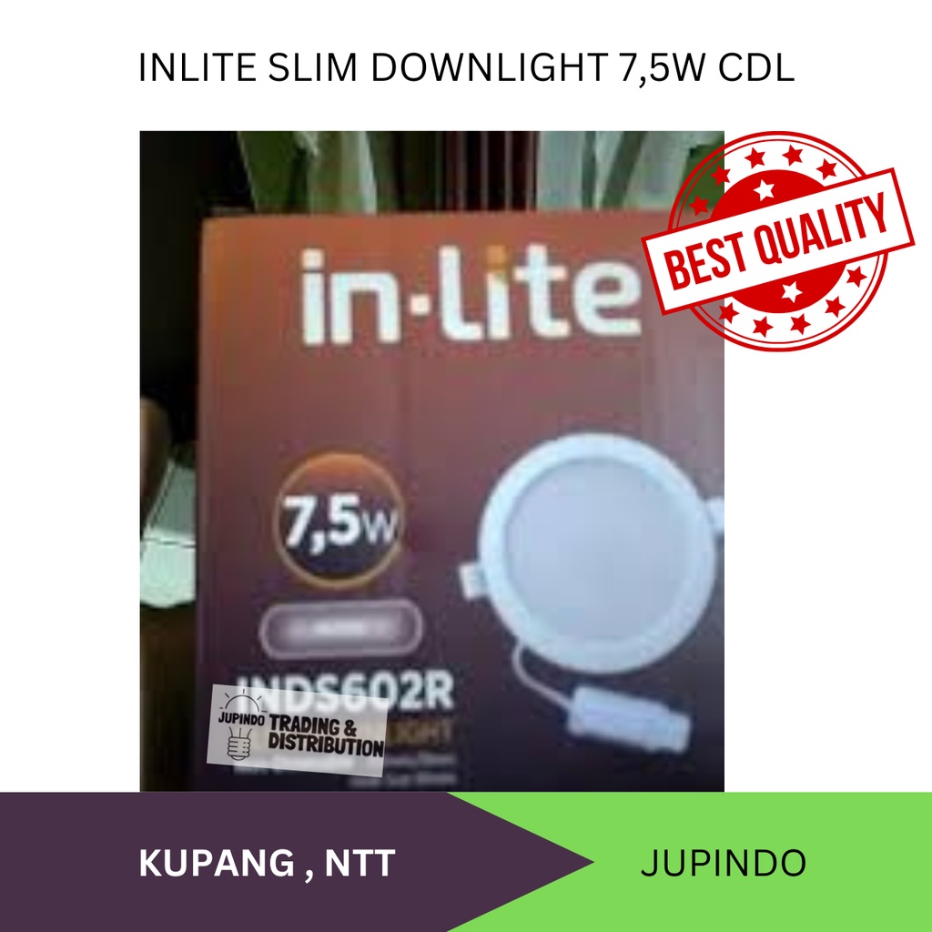 Lampu 7.5 Watt slim downlight - lampu downlight - downlight - lampu downlight philips