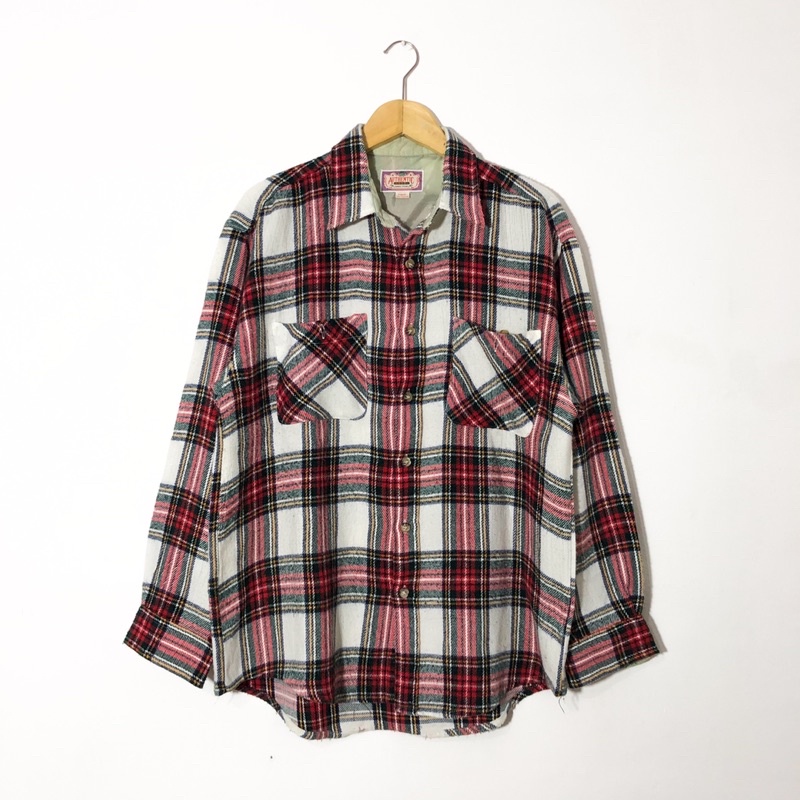 AUTHENTIC PLAID WOOL FLANNEL