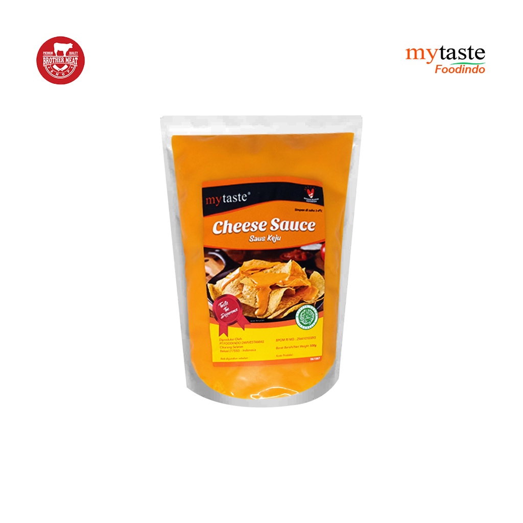 My Taste Cheese Sauce 500gr, Halal