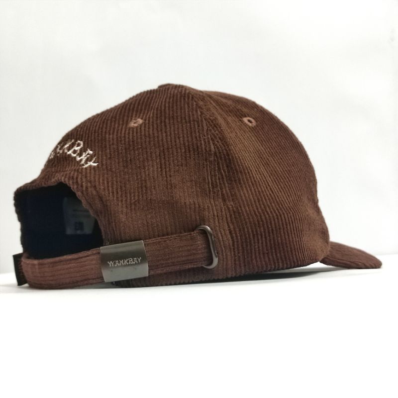 Topi distro Wankbay Authentic - Topi visors pendek corduroy unisex