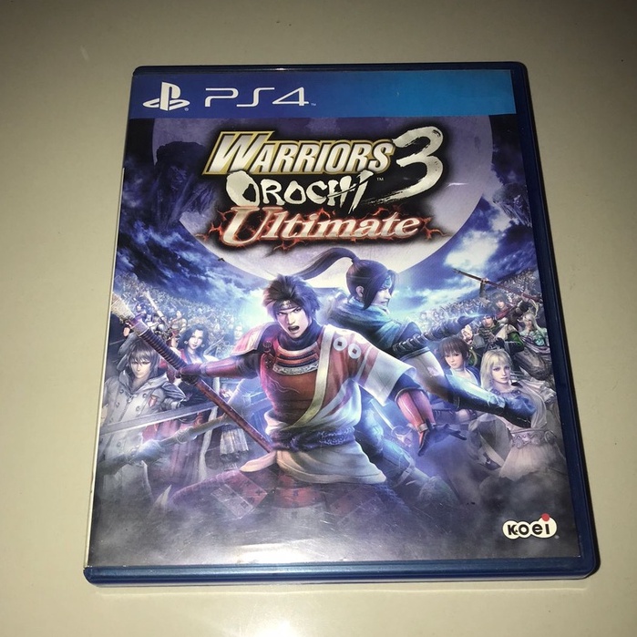 [PS4] Warriors Orochi 3 Ultimate (Region 3 / English) Warrior BD Kaset PS 4 CD Games Playstation PS5