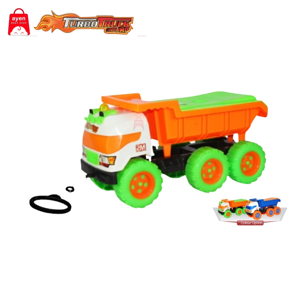 Mobilan Dump Truck Besar ruk Turbo 2M TTD Bisa Duduk