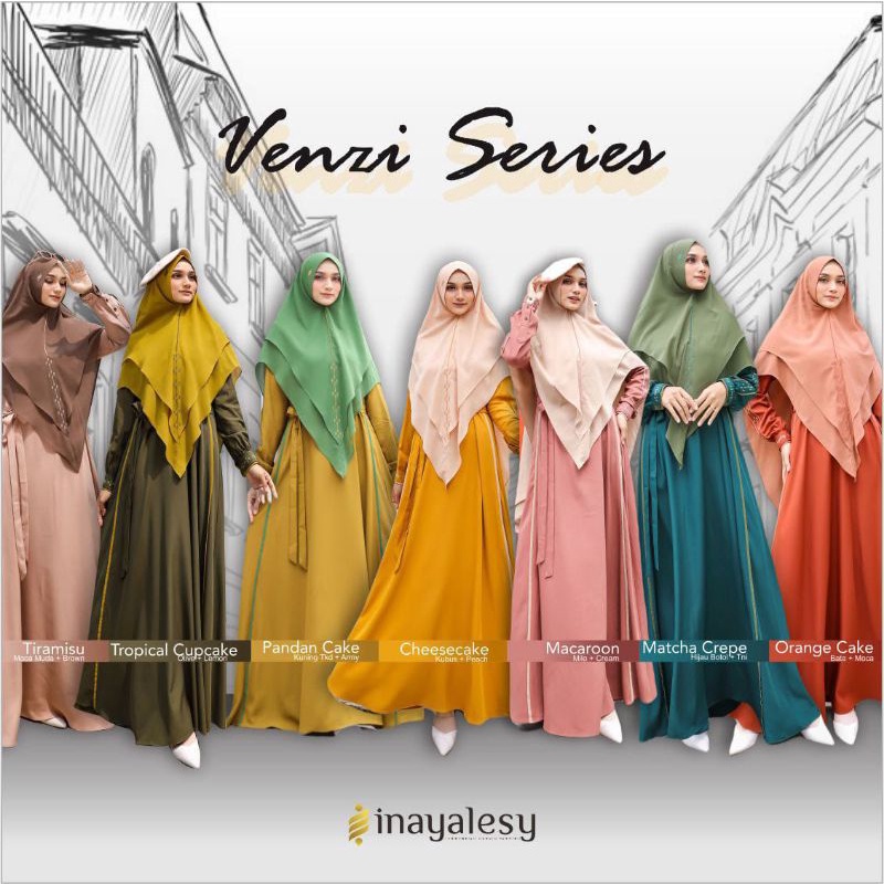 Gamis Syari Inayalesy Venzi Terbaru 2023