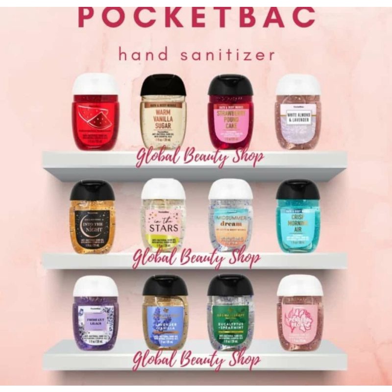 POCKETBAC / POCKET BAC - Bath and Body Works BBW Hand Sanitizer