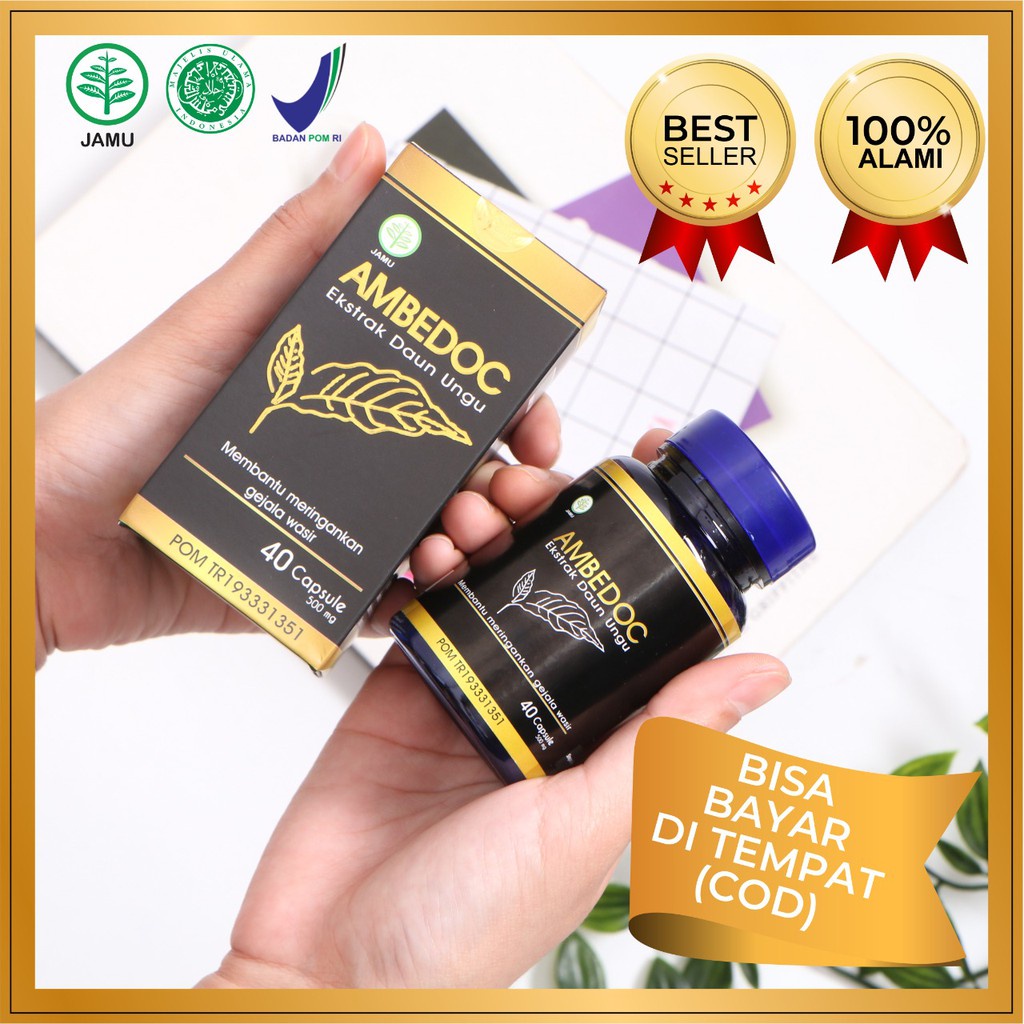AMBEDOC - Obat Wasir / Ambeien - Halal dan BPOM