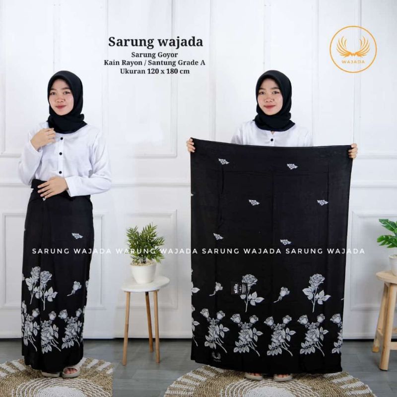 SARUNG BATIK WANITA GOYOR WAJADA #SARUNG AQIL #SARUNG MBAK SANTRI TERBARU TERLARIS DAN KEKINIAN