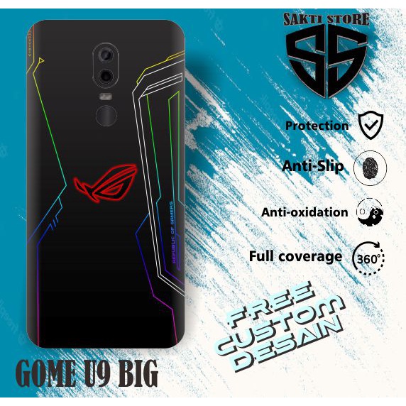 PREMIUM SKIN HANDPHONE GOME U9 BIG ISI 2 PCS BISA COD