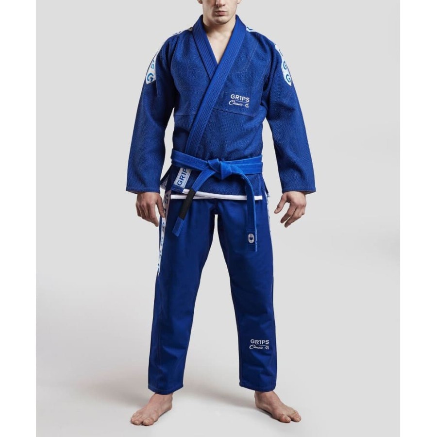 GRIPS BJJ GI Classic gr1ps - Royal Blue White - A2