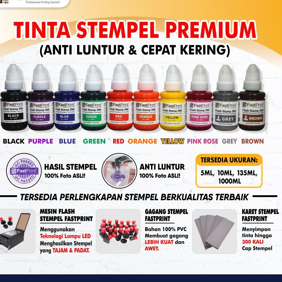 

↿ Fast Print Tinta Stempel Flash 135 ML ⇯