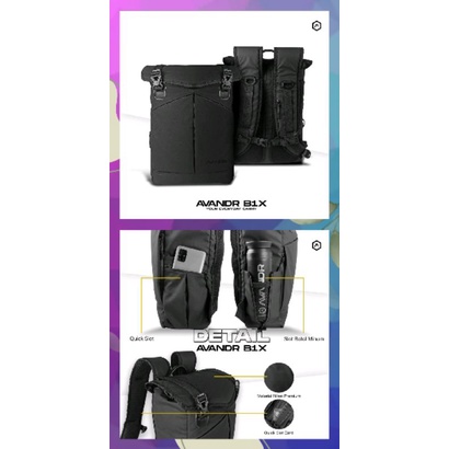 Tas Ransel Avandr* B1X Backpack Laptop