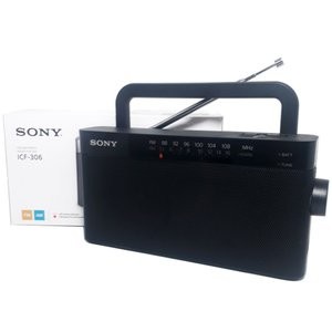 RADIO SONY 2 BAND ICF-306 RADIO PORTABLE AM/FM ICF306 RADIO SONY