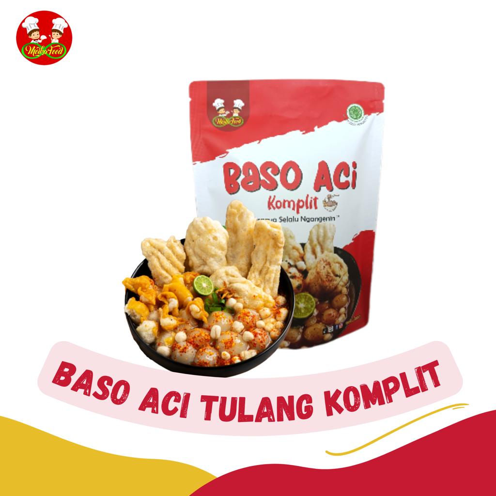 

Moikafood Baso aci Instan/Komplit 200gr frozen food, cemilan makanan instan
