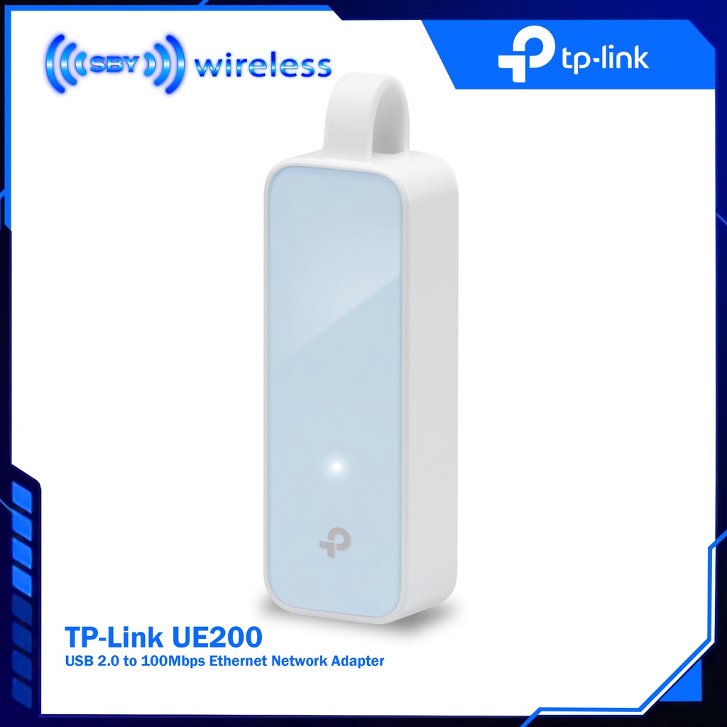 USB LAN TP Link UE200 Wireless Fast Ethernet Adapter - TPLink UE 200