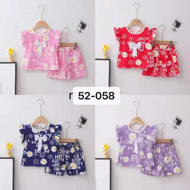 Setelan Anak Perempuan Celana Import Uisa 1-4th