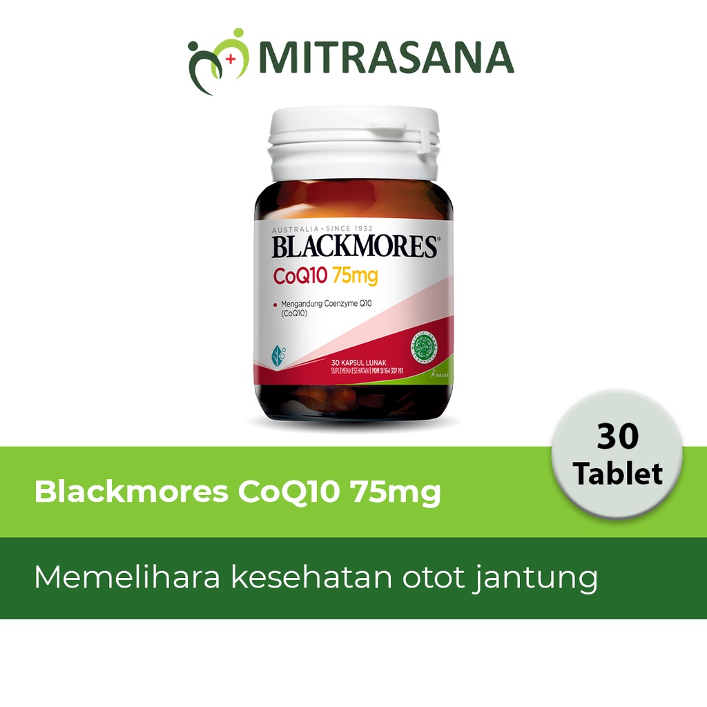 Blackmores CoQ10 75 mg 30 Tablet