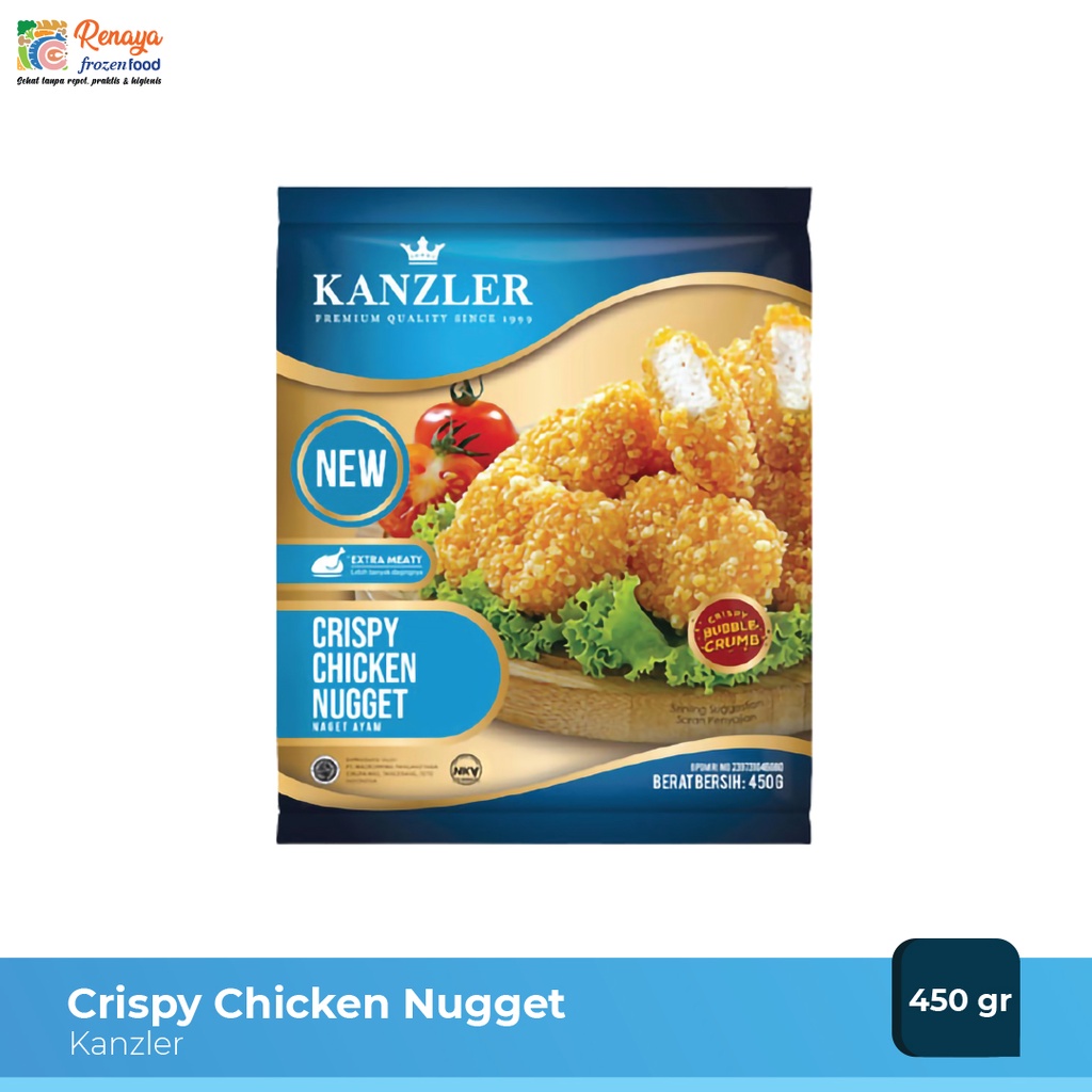 

Kanzler Crispy Chicken Nugget 450gr - Renaya.Frozen