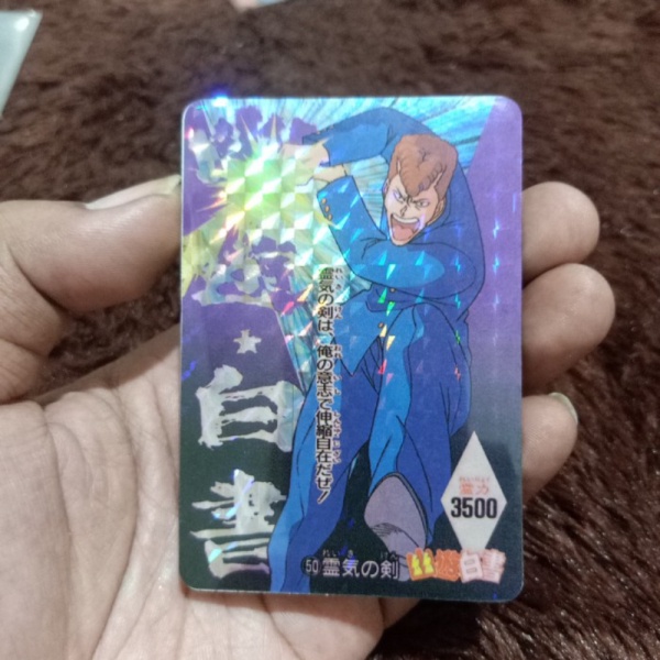 

Jual parts Original Yuyu Hakusho Vintage Card #04 26SZ2 Berkualitas