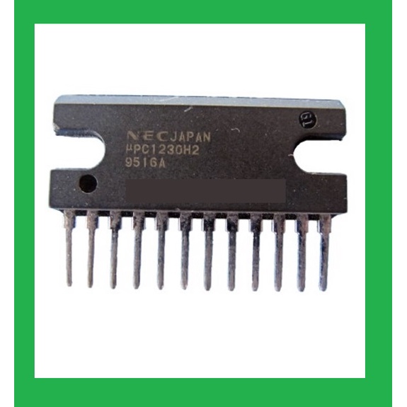 NEC uPC1230H2 IC BIPOLAR ANALOG INTEGRATED CIRCUIT untuk Power Amplifier audio HiFi