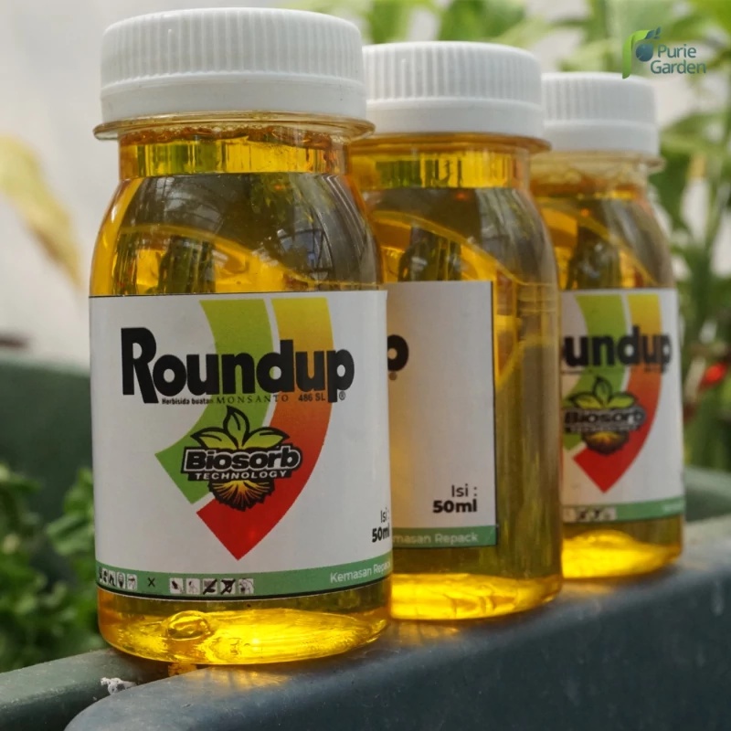 Herbisida Roundup Pembasmi Gulma Rumput Liar Repacking Botol PG KDR