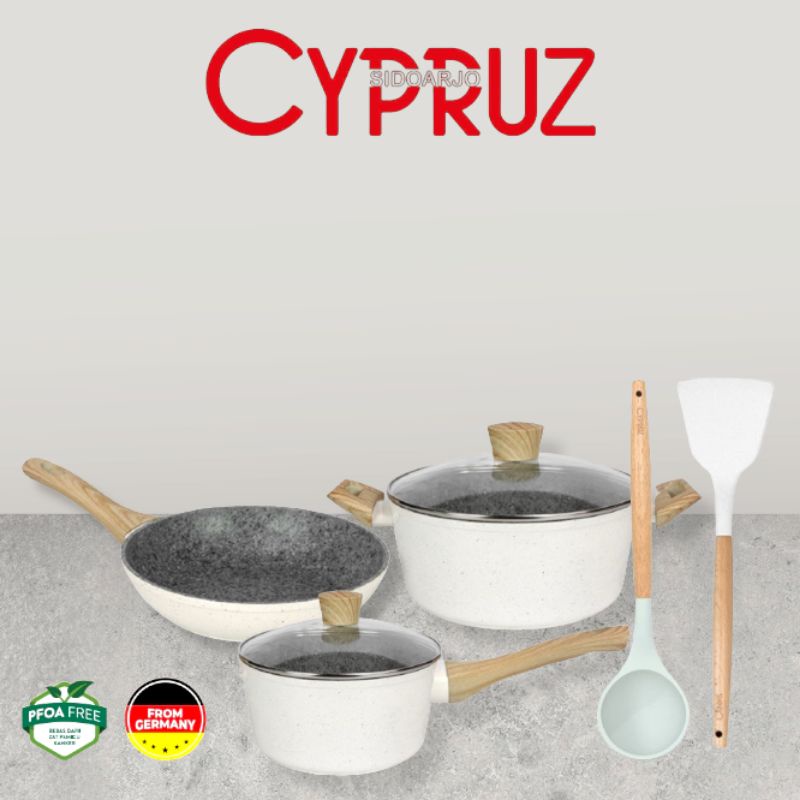Cypruz White Granite Complete Set