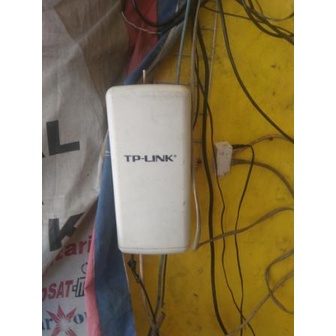 Akses Point TP LINK WA7210N Bekas Normal kelengkapan poe+adaptor