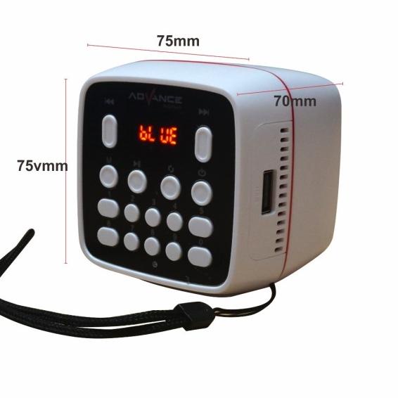 Speaker murottal Al Quran Advance TP621 TP 621 Bluetooth