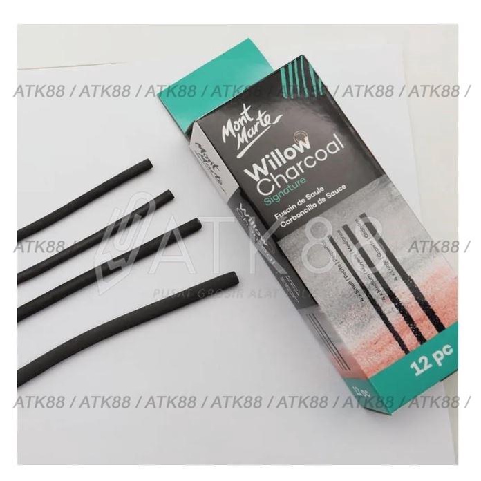 

Willow Charcoal Signature 12Pc Mont Marte #Mcg0057 Best Seller