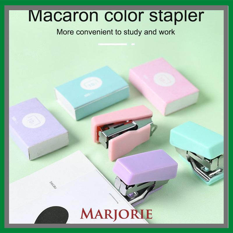 stapler staple cute set Stapler Mini Set Staples Perlengkapan Kantor  Mengikat Logam Kreatif-MJD