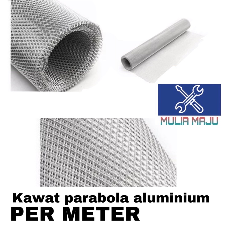 PER METER KAWAT NYAMUK ALUMINIUM /KAWAT PARABOLA ALUMINIUM PER METER