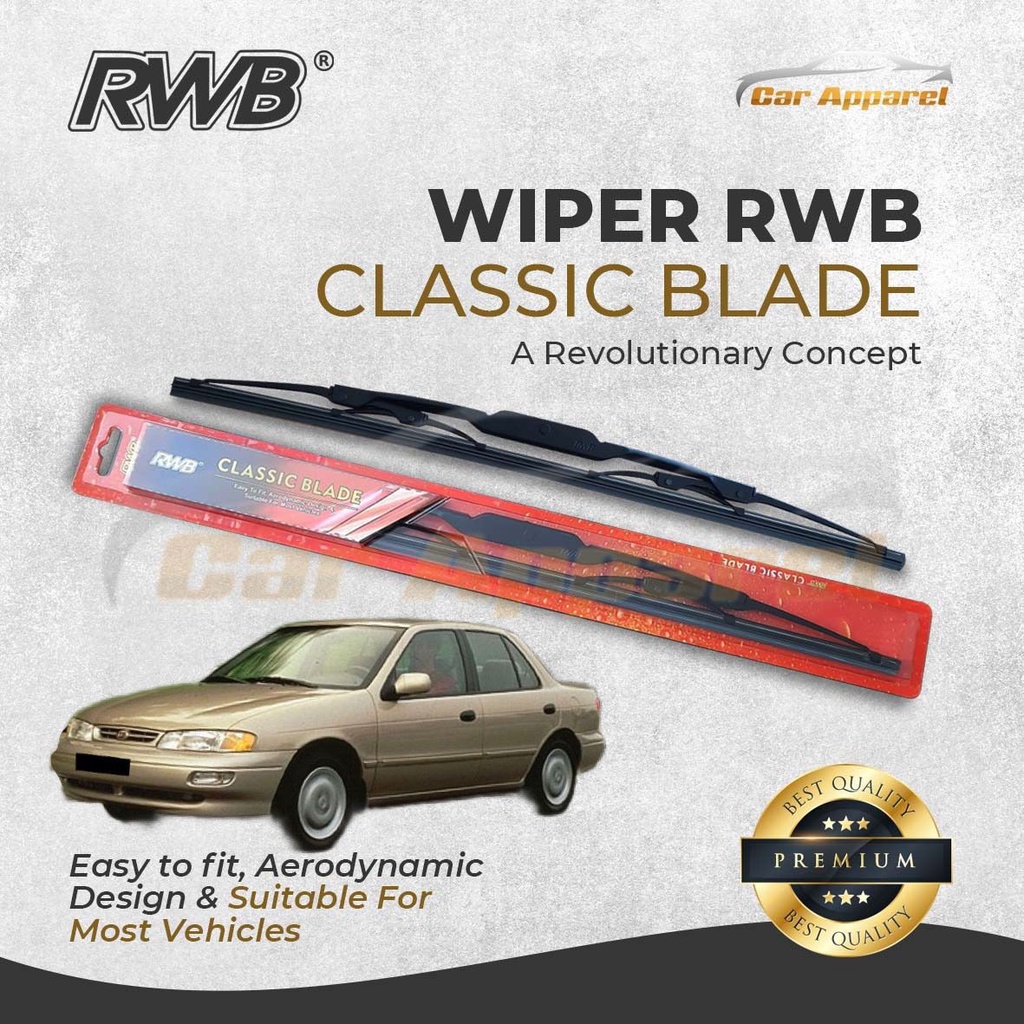 Wiper RWB Classic Timor Dohc Sohc Hybrid / Windshield Timor Dohc Sohc