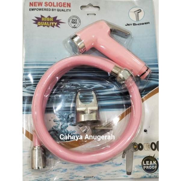Jet Shower Soligen Pink / Semprotan Toilet / Jet Shower Kloset