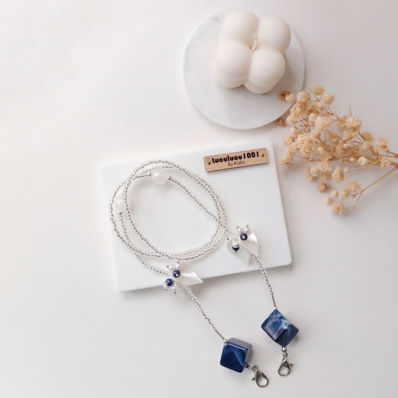 SET STRAP MASK CONNECTOR - MARBLE SERIES