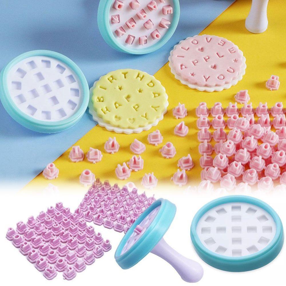 Preva Angka Huruf Baking Decorating Biscuit Mold Alat Dekorasi Kue Fondant Cutter