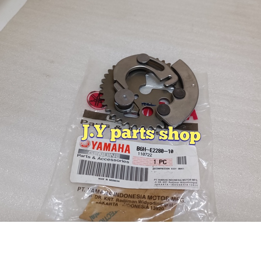 DECOMPRESSION ASSY GIR GEAR GIGI SENTRIK RANTAI TIMING KETENG NMAX N MAX NEW CONNECTED ORIGINAL YGP B6H-E2280-10