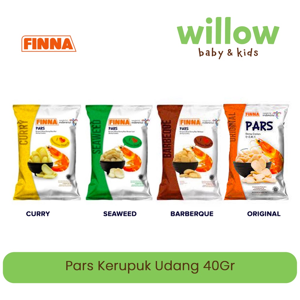 

Camilan Instant - Finna Pars Kerupuk Udang 40Gr