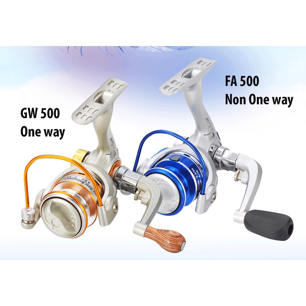 Reel kerekan pancing mini size 500 Hai Chao