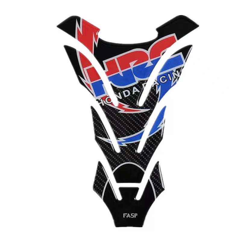 Hrc Stiker Tangki Bensin Motor Honda CBR / CB190 300 400 500 650 1000 arbon fiber Reflektif