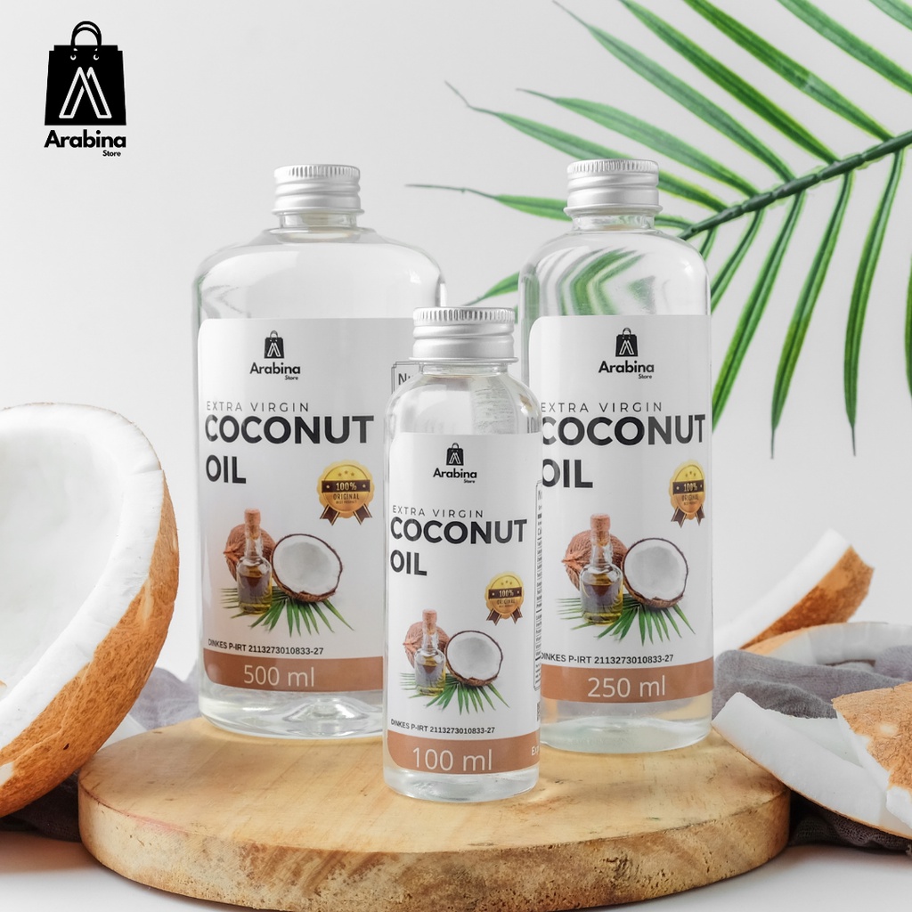 Arabina Minyak Kelapa Extra Virgin Coconut Oil Cold Pressed VCO Asli Murni