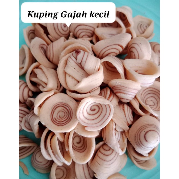 

kuping Gajah kecil || lebih enak gurih Rp 13.000