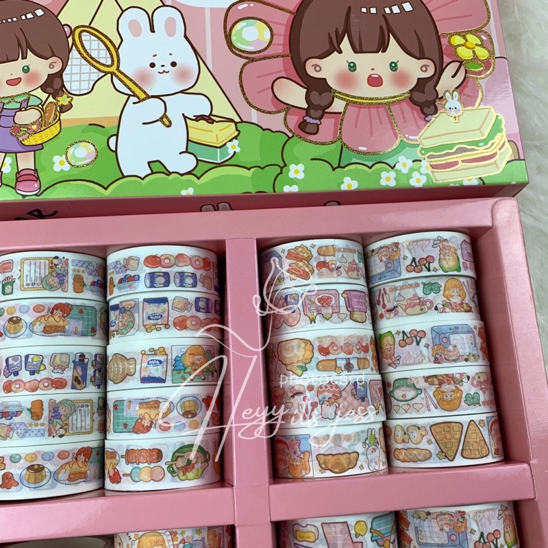 

Washi Tape Cute Korean Aesthetic Masking Tape Journal Scrapbook Paper Selotip Kertas Lucu