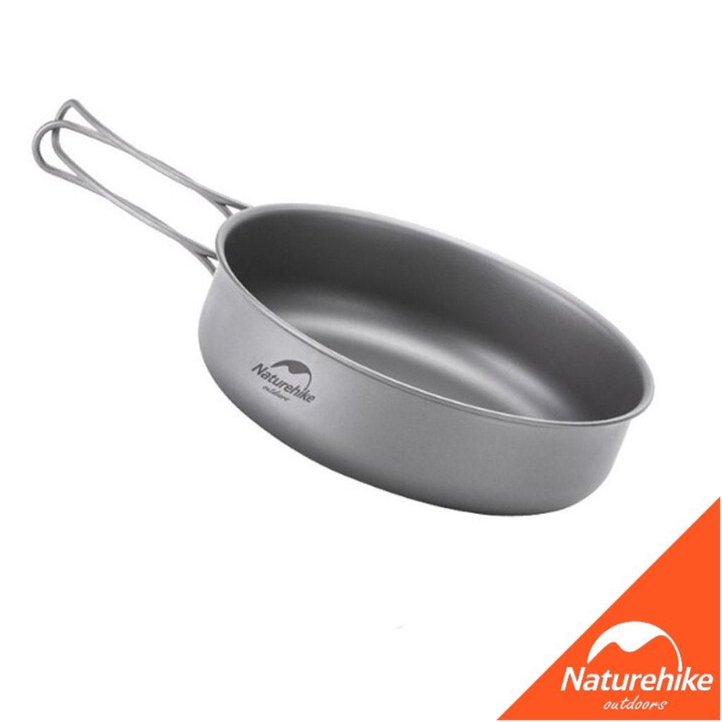 Naturehike  NH18T010-A  Wajan Titanium Cooking Set Nesting Camping Ultralight TJP01 Hiking Outdoor