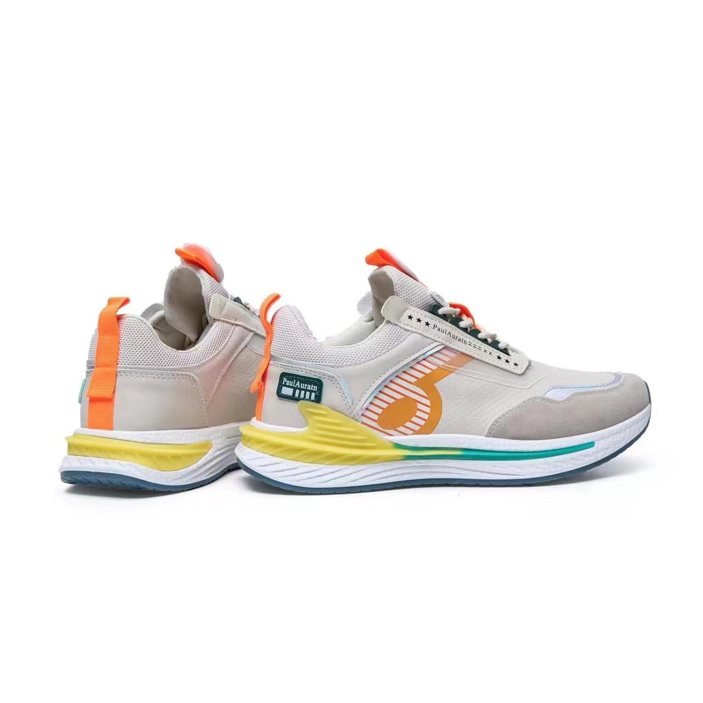 PBT SEPATU SNEAKER PRIA IMPORT - KASUAL MEN‘S SPORT FASHION 2023&quot;AB02” (FREE BOX POLOS）