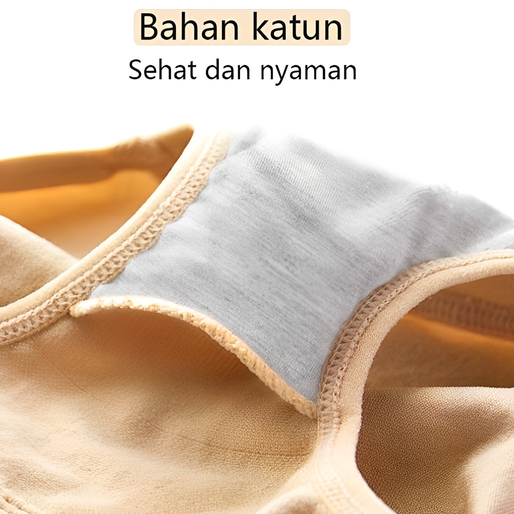✅COD [BBS] Celana dalam briefs seamless mid waist elastis wanita perempuan cewek