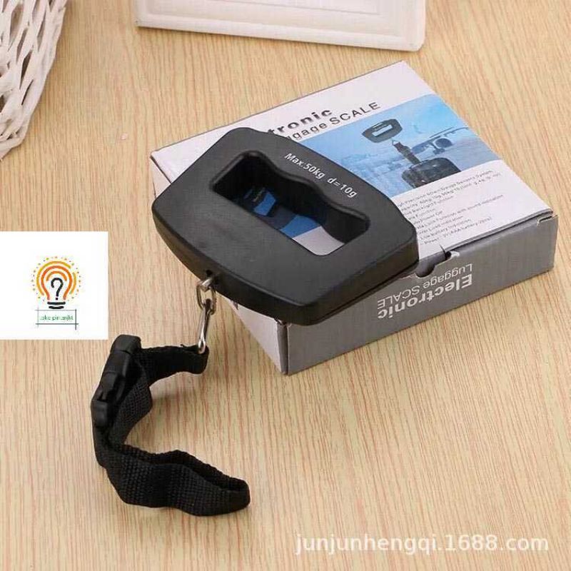 Timbangan Koper Tas Bagasi Gantung Travel 50kg Digital Luggage Scale Protable