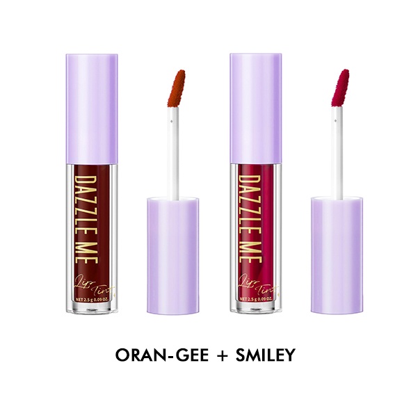 DAZZLE ME Ink-Licious Lip Tint BPOM | Mattedorable Long Lasting Liptint Hyper Moisturizing Lip Stain-Bestie 2 Pcs - 6