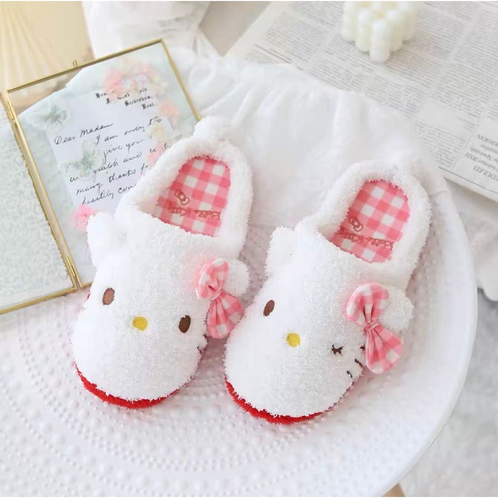 SANDAL RUMAH MELODY CINNAMOROLL KUROMI HANGYODON POMPOMPURIN HELLO KITTY SEPATU KAMAR