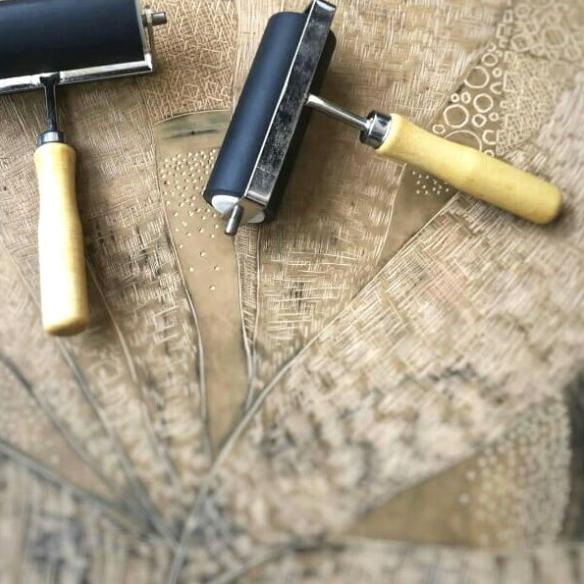 

Roll Lino cut, Roll grafis, Roll Karet, Brayer, 10 cm